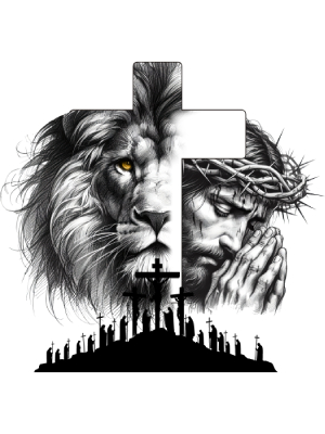 The Lion and The Lord on The Cross - 143