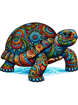Mandala Tortoise Stance - 143