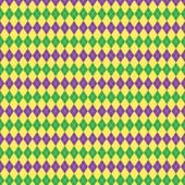 Printed HTV Mardi Gras Argyle 12" x 15" Sheet