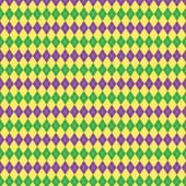 Printed HTV Mardi Gras Argyle 12" x 15" Sheet