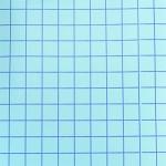 Blue Grid 12" x 12" Sheet Transfer Tape with Clear Medium Tack with Release Liner