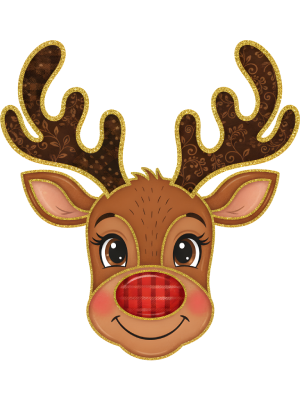 Patchwork Reindeer - 143