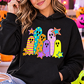 Press Ready Transfer - Patterned Ghosts - Adult