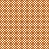 Printed HTV Burnt Orange and White Polka Dots Print 12" x 15" Sheet