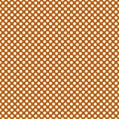 Printed HTV Burnt Orange and White Polka Dots Print 12" x 15" Sheet