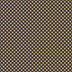 Printed Pattern Vinyl - Glossy - Navy and Old Gold Polka Dots 12" x 24" Sheet