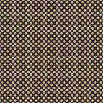 Printed Pattern Vinyl - Glossy - Navy and Old Gold Polka Dots 12" x 12" Sheet