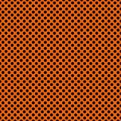 Printed HTV Orange and Black Polka Dots Print 12" x 15" Sheet