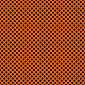 Printed HTV Orange and Black Polka Dots Print 12" x 15" Sheet