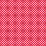 Printed Pattern Vinyl - Glossy - Red with Pink Polka Dots 12" x 24" Sheet