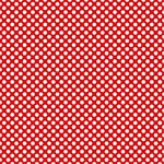 Printed Pattern Vinyl - Glossy - Red and White Polka Dots 12" x 24" Sheet