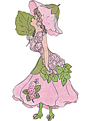 Postkarte Petal Fairy