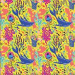 Printed Pattern Vinyl - Glossy - Psychedelic Ocean Small 12" x 24" Sheet