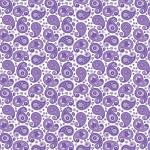 Printed Pattern Vinyl - Purple Paisley 12" x 24" Sheet