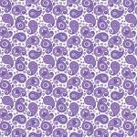 Printed Pattern Vinyl - Glossy - Purple Paisley 12" x 24" Sheet