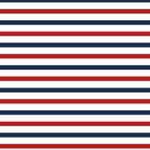 Printed HTV Red White and Blue Stripes Print 12" x 15" Sheet