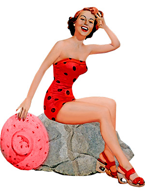 Red Polka Dot Rock