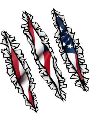 American Flag Rip - Stripes - 143