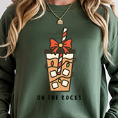 Press Ready Transfer - Christmas on the Rocks