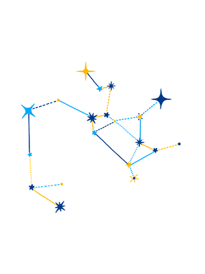 Sketched Constellation - Sagittarius