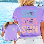 Press Ready Transfer - Saltwater, Seashells and Sunshine