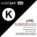 Sawgrass -Sublijet UHD-SG500/SG1000- Black 31ml