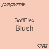 12" x 5 Foot Roll - StarCraft SoftFlex HTV - Blush