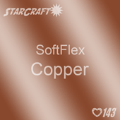 12" x 12" Sheet - StarCraft SoftFlex HTV - Copper
