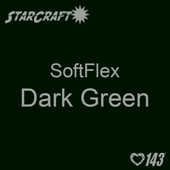 12" x 5 Yard Roll - StarCraft SoftFlex HTV - Dark Green