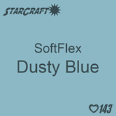 12" x 5 Yard Roll - StarCraft SoftFlex HTV - Dusty Blue