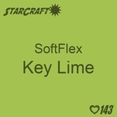 12" x 5 Yard Roll - StarCraft SoftFlex HTV - Key Lime