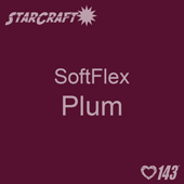 12" x 12" Sheet - StarCraft SoftFlex HTV - Plum