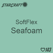 12" x 12" Sheet - StarCraft SoftFlex HTV - Seafoam