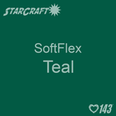 12" x 5 Yard Roll - StarCraft SoftFlex HTV -Teal