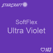 12" x 5 Foot Roll -StarCraft SoftFlex HTV - Ultra Violet
