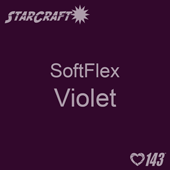 12" x 12" Sheet - StarCraft SoftFlex HTV - Violet