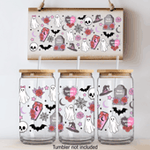 Press Ready UV DTF Decal - 16oz Wrap - Spooky Girl