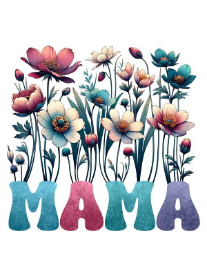 Print Ready - Spring Flowers Mom