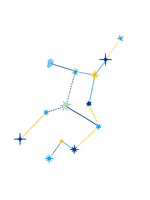 Sketched Constellation - Virgo