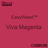 EasyWeed HTV: 12" x 5 Foot - Viva Magenta