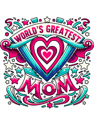 World's Greatest Mom - Elaborate Cartoon - 143