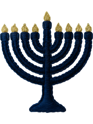 Yarn Menorah - 143