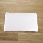 Small Zipper Pouch - White