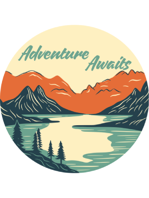 Adventure Awaits Circle - 143