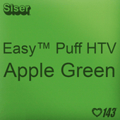 Easy™ Puff HTV: 12" x 24" - Apple Green