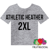 Fruit of the Loom Iconic™ T-shirt - Athletic Heather - 2XL