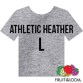 Fruit of the Loom Iconic™ T-shirt - Athletic Heather - Large