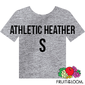 Fruit of the Loom Iconic™ T-shirt - Athletic Heather - Small