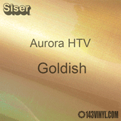 Siser Aurora HTV 12" x 12" Sheet - Goldish