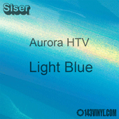 Siser Aurora HTV 12" x 12" Sheet - Light Blue